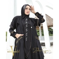 Zahra Syar'I Original By Trevana Terbaru Dress Lebaran Kondangan Umroh