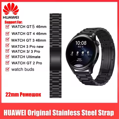 Huawei Original Strap for Huawei Watch GT3 Pro,Watchband for G5 / GT4 / GT3 / GT2 46mm/ 3 Pro/4 Pro 