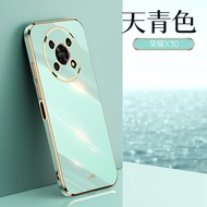 Suitable for Huawei honor X30 Phone Case Electroplating ANY One AN00 Silicone Case Huawei y6p Lens A