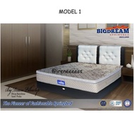 DIVAN BOX DAN SANDARAN TANPA SPRING BED BAHAN KULIT / KAIN BIGLAND