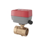Spot inventory  Proportional Control Valve 2-Way Electric Ball Valve 4-20mA Signal 24V AC/DC Actuato