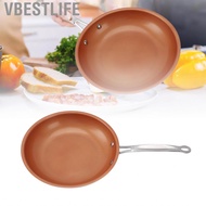 VBESTLIFE Nonstick Frying Pan Skillet Set  17.13x9.45x1.77in Aluminum Long Handle Cookware with Grip