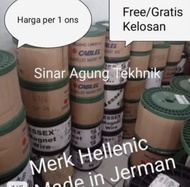 Kawat tembaga email 120mm merk Hellenic Jerman