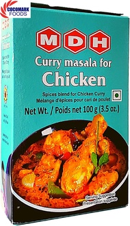 Gia Vị cà ri gà hiệu MDH Curry Masala for Chicken 100g