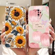Vivo S1 Pro Beautiful Tulip Sunflower Butterfly Casing VivoS1 S1Pro 1920 1920_20 1907 Soft Silicone 