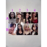 OFFICIAL PHOTOCARD AESPA KARINA GISELLE WINTER NINGNING