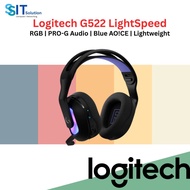 Logitech G522 LIGHTSPEED Wireless Gaming Headset with LIGHTSYNC RGB, Synchronized PRO-G Audio, BLUE 