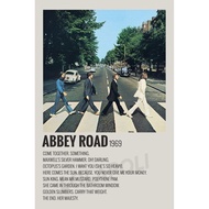 Abbey Road Album Cover Poster - The Beatles