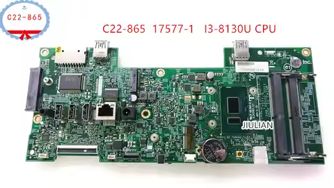348.09X02.0011 For Acer Aspire C22-865 AIO Motherboard 17577-1 With I3-8130U CPU DDR4 Mainboard In G