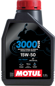 Motul 3000 Plus Oli Motor Bebek 800ml SAE 10W40 15W50 20W50