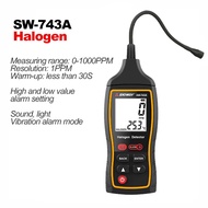 【จัดส่ง 24 ชั่วโมง】SNDWAY SW-743A เครื่องตรวจจับฮาโลเจน เครื่องปรับอากาศ สารทำความเย็น การตรวจจับการ