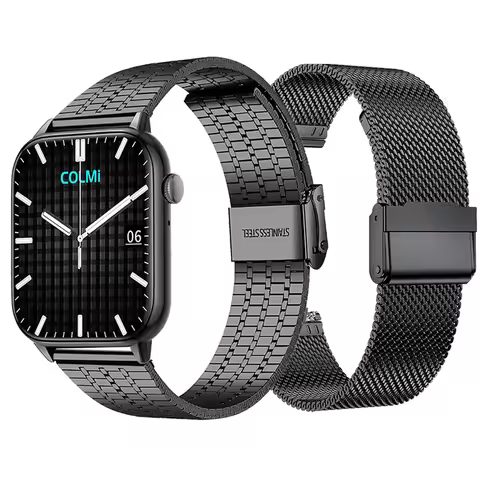 Metal Stainless Steel Wrist Straps For COLMI C61/C60/I30/P28 Plus/P8 Plus 20mm 22mm Milanese Bracele