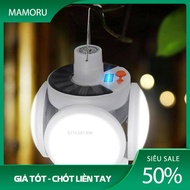 Bóng Đèn Tích Điện Siêu Sáng Bóng Đèn Tích Điện Nặng Lượng Mặt Trời Bóng Đèn Led 4 Cánh 5 Bóng S