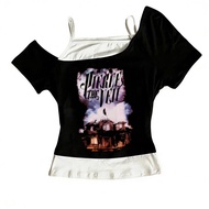 Pierce the Veil Crop Top - Grunge Streetwear Teens Tee