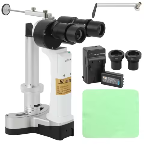 Optical And Ophthalmic Handheld Slit Lamp Microscope Handheld Led Portable Slit Lamp Microscope For 