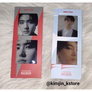 Photo BOOKMARK ENHYPEN JAY SUNGHOON DIMENSION: ANSWER