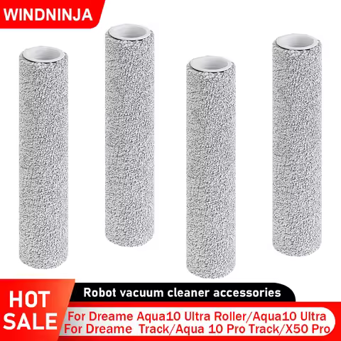 Robot Roller Mop Cloth For Dreame X50 Pro/Aqua 10 Pro/Aqua 10 Ultra Roller/Aqua 10 Ultra TrackTrack 