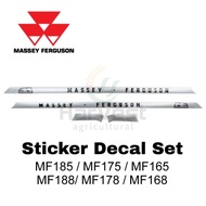 Sticker Decal Set - Tractor MF185/ MF175/ MF165