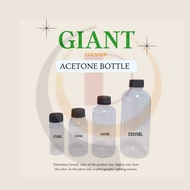 ACETONE BOTTLE 30ML 60ML 120ML