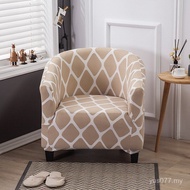 Single Room Cross-Border Printing Hotel European All-Inclusive Cafe Small Internet Cafe Cover Sofa C