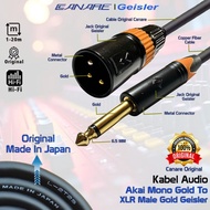 Audio Cable MADE IN JAPAN Jack Akai Mono GLD To XLR Male GLD GEISLER - WANG