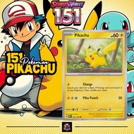Pokemon TCG Pikachu Reverse Holo 025/165 151 English