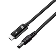 1.5M/4.9FT Type-C to DC5.5*2.1MM notebook PD Portable Fast Charging Line,65W Power Charge Cable