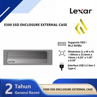 Lexar E300 SSD Enclosure M.2 NVMe PCIe External Case USB-C NVMe Enclosure SSD Enclosure M.2 NVMe