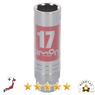 Amon Thin Socket for Aluminum Wheels - Scratch-Proof Cover 【17/19/21mm, 12.7mm Drive】