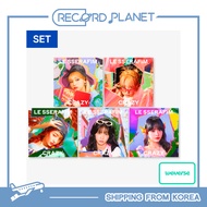 [POB] LE SSERAFIM - JAPAN 3rd Single 'CRAZY' Solo Jacket SET