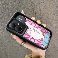 Case For VIVO Y78 5G Y78+ 5G V29 Lite 5G Soft Silicone Shockproof Mobile Phone Women Donald Duck Min