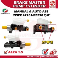 S2U Car Cylinder Brake Master Pump Assy Perodua Alza 1.5 7/8 47201-BZ290 47201-BZ300 Servo Booster B