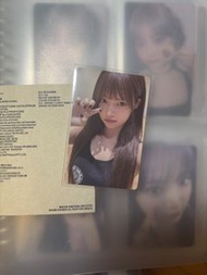 出LE SSERAFIM Eunchae 洪恩採 特典小卡