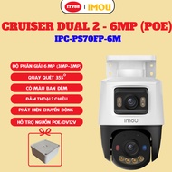 [Porcelain CAMERA]IMOU PoE CRUISER DUAL 2 6MP I TALK 2 TIME I COLOR NIGHT I IPC-PS70FP-6M0