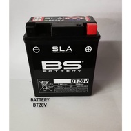 BS BATTERY BTZ8V  READY STOCK ORIGINAL BS BATTERY