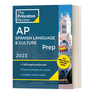 Milumilu Princeton Review Ap Ap Ap Spanish วัฒนธรรมภาษาสเปนเตรียมหนังสือภาษาอังกฤษต้นฉบับ
