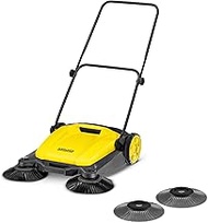 Kärcher S 3 Twin 2-in-1 Sweeper, Working Width: 650 mm, up to 1,800 m²/h Area, Dustbin 16 L, Weight: