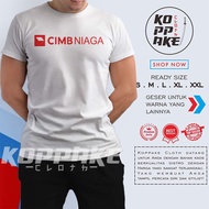 Bank CIMB Niaga Company Shirt Logo