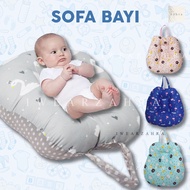 4in1 JUMBO Baby SOFA - Anti-Spitting Baby Mattress, Flat Head, Bed Mat, Bed Mat