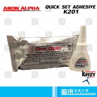 Aron Alpha Quick Set Adhesive Glue K201