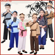 Children Fool Moving Mountain Performance Costume Compassionate Farmer Performance Costume Farmer's 