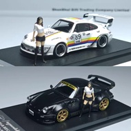 MC 1/64 Porsche Series 964 993 Alloy Diecast Car Model Toy Birthday Gift