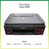 NEW PRINTER SECOND/BEKAS CANON G2000 PRINT SCAN COPY