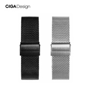 CIGA Design Milanese Mesh Watch Strap 22mm-Braided Steel 22mm