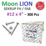 FH FAB 12x4 Screw Skru Self Tapping Screw