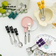 [CAT DESSERT CUTLERY SET]Dessert Cutlery Korea Cutlery Colorful Cutlery Dessert Cutlery Korea Cutler