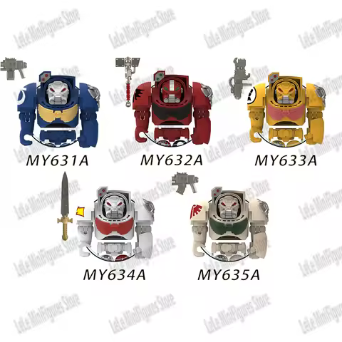 NEW MY631A MY632A MY633A 40k Game Series Assembled MINI Building Blocks Bricks Action Figures For Ch