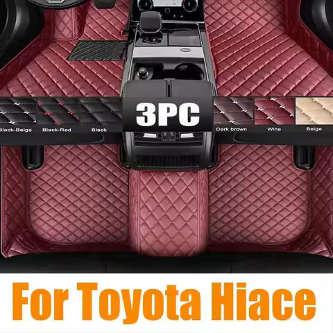 Original 3D TPE RHD Floor Car Mat For Toyota Hiace 200 2011-2017 Hiace 300 2019-2022 Car Floor Liner