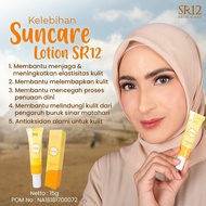 Sr12 SUNCARE BPOM/SUNBLOCK SPF 25++/keeps Skin Healthy & Moist/BPOM Face SUNBLOCK