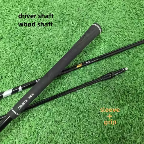 2025New Golf shaft black TR shaft 5/6/7 R/SR/S/X graphite shaft driver and wood shaft free assembly 